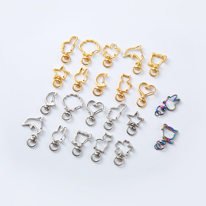 Wholesale Wholesale zinc alloy cartoon shaped jewelry keychain